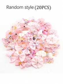 10 Stücke Haarzubehör für Haustiere, Schleifenkopfschmuck, Blumenkopfschmuck im Prinzessinnenstil, Haarspangen und Gummibänder für Hunde, die schönsten Geburtstagsgeschenke für Haustiere, Feiertagsgeschenke, Haustierzubehör, Haustierdekorationen