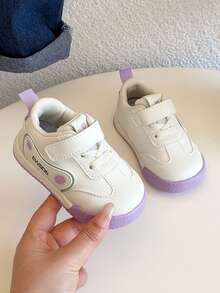 Zapatos blandos para caminar para niños pequeños, otoño - Morado - Ver 4