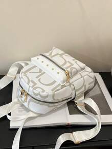 New Fashion Casual Classic Women Backpack, Small Leather Shoulder Bag With Top Handle, Versatile Oxford, Perfectly Matching With Backpack Accessories, Back To School Essentials, Bag For School College, Preppy Backpack For School