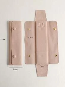 Modische & zarte Mikrofaser Halsketten Anhänger Armband Perlen Halskette Aufbewahrungstasche, Schmuckschatulle Reiseetui, hochwertiger Mikrofaser Leder Schmuckorganizer Halskettenaufbewahrung, Sommerlagerorganizer Geschenk