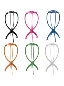 Wig Stand, Wig Head Stand For Multiple Wigs Collapsible Holder Wig Display Tool Travel Stand For All Wigs, Portable Wig Holder Hat Display Portable Travel Wig Holder Stands For Multiple Wig Head Stand Stable Back To School