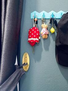 金色金属天鹅形复古风格墙钩、窗帘挂钩、传统设计、易于安装的配件