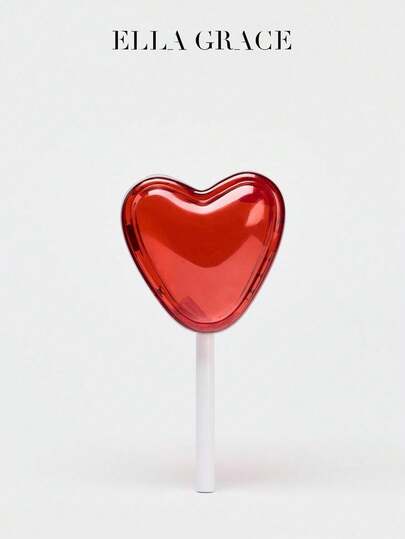 ELLA GRACE - Bolso de fiesta con forma de corazón rojo creativo, diseño encantador y juguetón, regalo perfecto de San Valentín para fiestas y citas