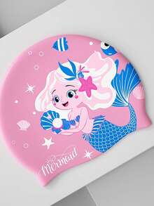 youyou Bonnet de bain en silicone pour femmes et hommes, imperméable, très grande taille, protection auditive confortable, convient aux cheveux longs