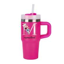 Tasse personnalisée de 14 oz avec lettre de A à Z, tasse à boire de tous les jours, cadeau surprise, cadeau de nouvel an, cadeau d'anniversaire, cadeau de la Saint-Valentin, convient à la famille, aux amis, aux amoureux, à la fête des mères, à la fête des infirmières, à la fête des pères, au mariage, à la remise des diplômes, à la fête des enseignants, multifonctionnel, ornemental, réutilisable, raffiné, élégant, de haute qualité, coloré, moderne, personnalisé, unique, idéal comme cadeau pour lui, idéal comme cadeau pour elle, petit ami, papa, petite amie, maman, famille, amis, salle de thé, maison, jardin, bureau, tasses personnalisées, ambiance chaleureuse