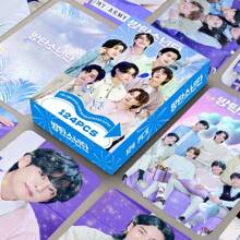 30 قطعة/92 قطعة (60 بطاقة + 32 ملصق)/124 قطعة (60 بطاقة + 64 ملصق) مجموعة بانقتان سونيونغدان كي بوب هولوغرافي مزدوجة الوجه - RM، Jin، J-Hope، Jimin، V، وبطاقات LOMO مجموعة صندوق، تشمل مجموعات بطاقات المشاهير وفرق البوب والعرض، بضاعة متوفرة