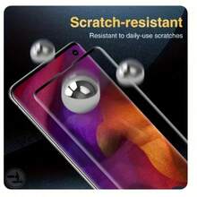 2 Pcs Glass Screen Protector Compatible With Samsung S10/S10+, High Definition, Full Coverage, Anti-Scratch, Easy Installation Gift For Birthday, Family, Friends Tempered Glass, Phone Screen Protector, Phone Accessories - Clear - View 3