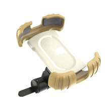 Secure Hands-Free Cycling Accessory - Shockproof Bike Phone Mount For E-Bikes & Motorcycles, Black GPS Holder