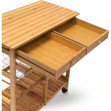 Kitchen Spice Trolley - Natur1 - View 7