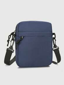 Oxford Shoulder Bag Mini Black Mobile Phone Bag Waist Pack Men Simple And Casual Crossbody Bag Sling Bag For Man Man Bag Cross Body Bag Side Bag Students School Supplies Fall Messenger Bag