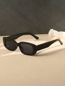 10pcs Fashionable Black Square Frame Y2K Personalized Summer Beach Fashion Glasses Street Shades Accessories Beach Accessories Glasses Shades Looks Street Style And Suit For Sweater Jacket Sweatshirt Hoodie Leather Pants And Cargo Pants Valentines For Summer Beach Vacation,Outdoor,Travel - Multicolor - View 7