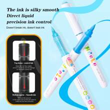 8/24/120 Multi-Color Fashionable Acrylic Marker Pen Set, Bright Colors, Creative Soft Head, Strong Covering Power, Overlapping Colors, Suitable For Handwriting, Posters, Painting, DIY Graffiti, Creative Projects, Party Decorations, School And Art Supplies. Back To School