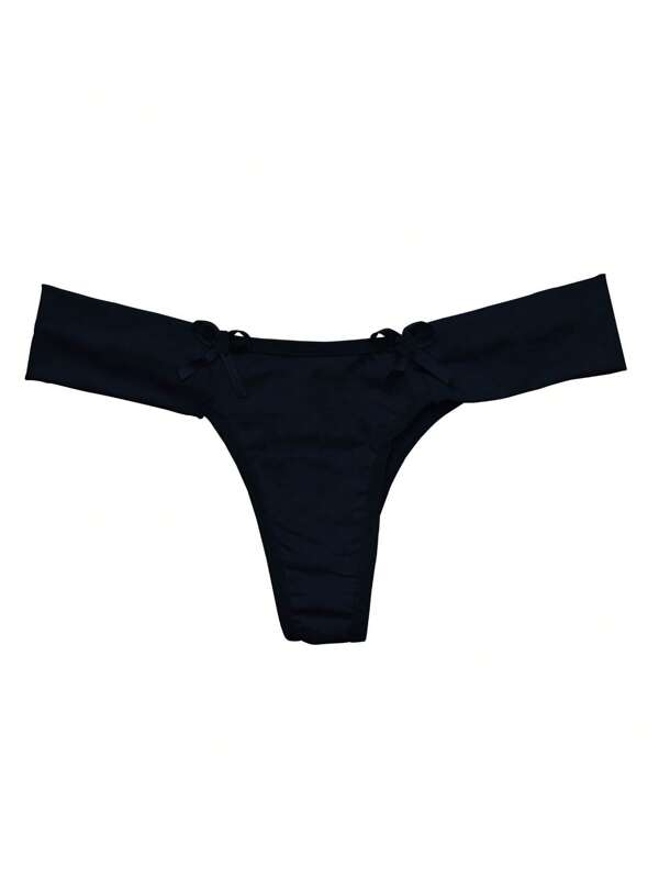 Calcinha fio em poliamida com Detalhe de Laço