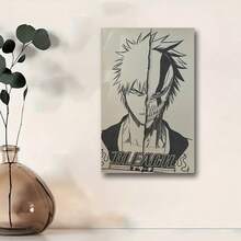 Framed Bleach Ichigo Kurosaki Manga Poster, Anime Poster Wall Decor Print. - Framed - View 4