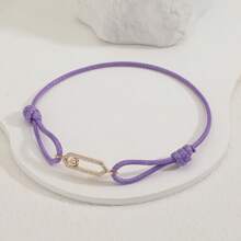1pc Bracelet For Women Man Fashion Simple Adjustable Rope Bracelet Party Jewelry Gift