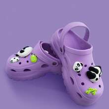 Women Clogs - Purple - View 3