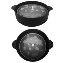 Mikrowelle Popcorn Popper, zusammenklappbare Silikon Popcorn Maker Microwavable Schüssel mit Griffen, spülmaschinenfest
