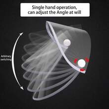 1PC Universal Hooded Rain Coat Poncho Cover For Mobility Scooter WaterProof - Red - View 4