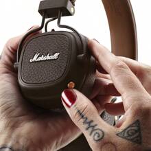 Marshall Major Ⅲ 3 Wireless Bluetooth Headphones Classic Earphones Deep Bass Foldable Pop Rock Retro Music Headset Original