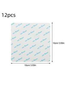 4/8/12pcs Carpet Anti-Slip Sticker Double-Sided Reusable Traceless Rug Post Pad Pu Washable Grip Tape - Multicolor - View 15