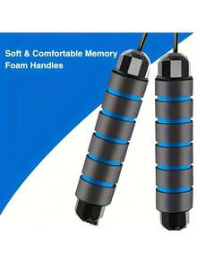 3pcs PVC Speed Jump Rope For Adults, Adjustable Jump Rope With Steel Cable And Ball Bearings - Perfect For Speed Training, Boxing And Cardio For Men And Women, Jump Rope For Speed And Endurance Training Without Charging - Multicolor - View 7