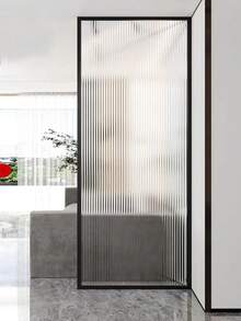 1 卷隐私窗膜、磨砂玻璃贴纸、无胶静电装饰窗贴乙烯基、适合家庭、办公室、浴室、17.5x78.7 英寸、贴纸、墙贴花、家居装饰乙烯基贴花、春季装饰品让您的家焕然一新、Rama 装饰贴纸 - 無色 - 查看 15