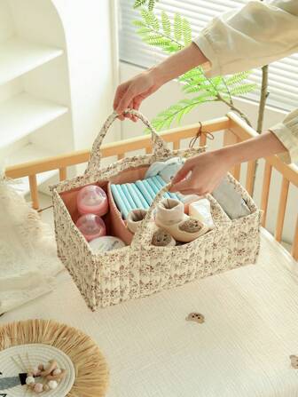 1 件装婴儿尿布包多功能防水尿布更换背包，大容量可折叠妈妈包，适合所有季节