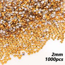 500pcs/1000pcs 2mm/3mm/4mm AB Flat Resin Jelly Rhinestones For DIY Glass Bottles, Nail Art, Headpieces, Costume Decoration, Loose Sparkling Accessories - Multicolor - View 16