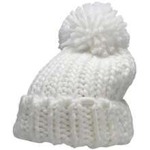 4F Womens/Ladies H4Z22 CAD013 Beanie (White) - White - View 2
