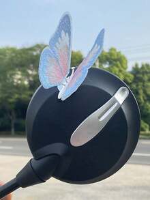 1 件装会动的蝴蝶电动自行车装饰品车上可爱小挂饰 - 均碼 - 查看 12