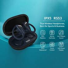 H'maston Rs-53  Wireless Headphone With Led Light For Sumsung 15h - Black - View 6