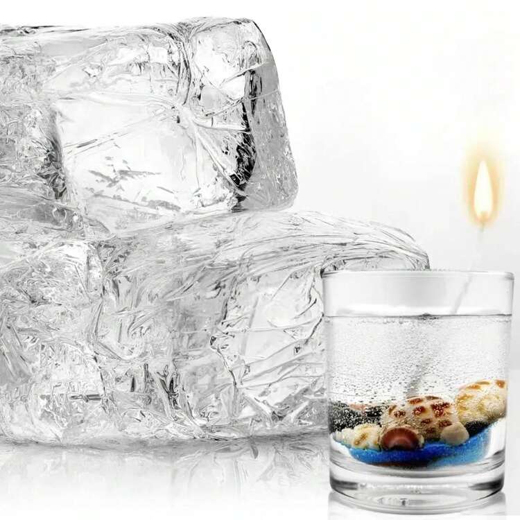 500g/1000g Transparent Jelly Wax, Suitable For DIY Handmade Candle Making Materials, Used To Make Aromatherapy Candles, Coffee Candles, Flower Candles - Multicolor - View 10