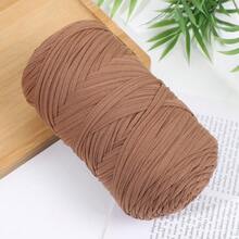 1pc/400g T-Shirt Yarn Multicolour Ufilato Grosso Ncinetto Polyester Woven Fabric Knitting Yarn Crochet, DIY Crochet Hand Knitting For Crochet Slippers,Borse Uncinetto, Fettuccia Per Borse,Cushions, Dolls, Crafts - Multicolor - View 26
