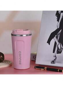 WORTHBUY 1pc 510ml/380ml 304 Stainless Steel Water Bottle With Lid, Double Wall Insulated, Portable Travel Water/Coffee Cup, Leak-Proof, Suitable For Students, Adults, Home, School, Office, Camping, Picnic, Sports, Back To School Essential - Multicolor - View 9