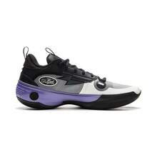 LI-NING Giày bóng rổ Way Of Wade 10 dành cho nam, lót giày chống trượt, hấp thụ sốc chuyên nghiệp, giày thể thao ABAS083 - màu xám đá - Xem 2