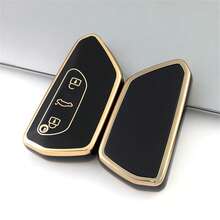 TPU Car Remote Key Fob Case Cover Shell For For VW For Golf 8 For MK8 For ID-4 For ID-6, For Skoda For Octavia For A8 For Seat For Leon FR For MK4 For Cupra Exquisite High-End Keybag Suitable For Girls - Single Pack - View 2