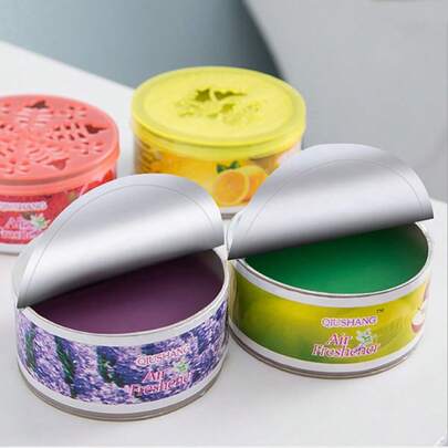 4PCS Solid Air Freshener, Solid Aromatics ,Air Freshener With Solid Fragrance, Toilet Odor Removal, Bedroom And Toilet Long-Lasting Solid Aromatherapy Cream, Home Decoration, Room Decoration, Wedding Decoration, Tabletop Decoration, Aromatherapy Gifts, Car Home Aromatherapy Wardrobe Aromatherapy