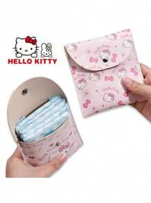 Sanrio Sanrio Hello Kitty Women Tampon Storage Bag Sanitary Pad Pouch Napkin Cosmetic Bags Waterproof Multi-Function Storage Bag Pouch Makeup Bag Travel School Supplies Travel Essentials Make Up Bag Holiday Essentials Makeup Bags Makeup Pouch Makeup Organizer Holiday Winter Leopard Print Sausage Dog Gifts For Women
