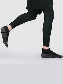 28 双男士透气、防臭、吸湿排汗针织面料柔软舒适运动踝袜，适合返校、狂欢节、斋月，保暖速干，适合居家、滑冰、骑自行车、跑步、旅行、徒步旅行和各种运动 - 彩色 - 查看 11