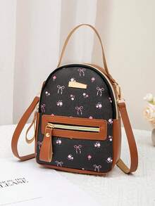 A69 Mini Elegant Ladies Backpack, PU Material, Simple Fashion Design, Suitable For Storing Phone, Lipstick And Other Small Items, Fashionable Accessory - Multicolor - View 11