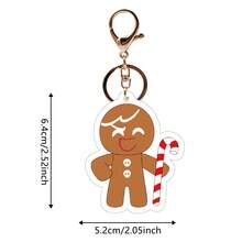 1pc Cookie Run Kingdom Game Acrylic Keychain Pendant, Suitable For Advertising, Promotions, Conferences, Welfare, Festivals, Awards, Commemorative Souvenirs (Slightly Different Colors From Actual Item, Randomly Shipped)
