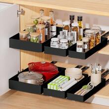 Pull-Out Cabinet Organizer, Pull-Out Drawers For Kitchen Cabinets, Under Sink Organizer, Roll-Out Shelves For Home, Kitchen Cabinets, Pantry, Bathroom Storage