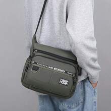 Men Crossbody Bags New Life Items For Students Men Essentials Side Bag - Green - View 9