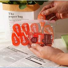 4色迷你修正带 10个 30米 各3米 易于使用 精美设计 学生矫正器 返校