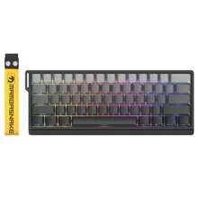 Trigger Wireless Gaming Keyboard,Hall Effect Magnetic Switches,Adjustable Actuation,0.1ms Ultra-Low Latency, 8KHz Polling Rate,3-Mode RGB,PBT Keycaps For Win