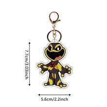 1pc Nightmare Critters Acrylic Sheep Keychain, Double-Sided Design, Protective Film Can Be Peeled Off - Multicolor - View 18