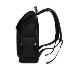 Fashion Casual Campus Style Student Backpack, Large Capacity Multi-Pocket Multifunctional Backpack - Black - View 3