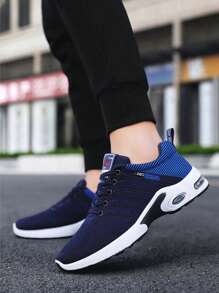 Chaussures de sport respirantes à enfiler pour hommes grands formats, chaussures de course antidérapantes, chaussures de sport casual, taille 39-47 [lettre aléatoire] (les tailles sont petites), salle de sport