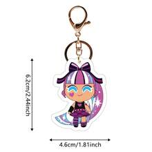 1pc Cookie Run Kingdom Game Acrylic Keychain Pendant, Suitable For Advertising, Promotions, Conferences, Welfare, Festivals, Awards, Commemorative Souvenirs (Slightly Different Colors From Actual Item, Randomly Shipped)