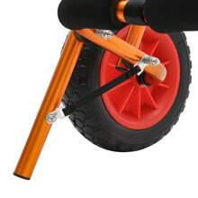 YUNRUX Kayak Trolley Canoe Trolley Adjustable Boat Trolley With Tensioning Strap For Canoe, Surfboard